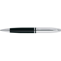 Cross Calais Ballpoint Pen - Chrome & Black Lacquer